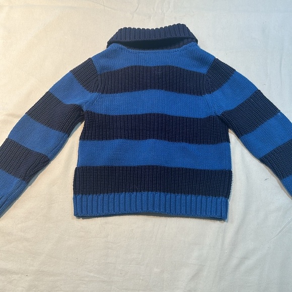 Tommy Hilfiger Blue and Navy Striped Sweater/cardigan - Picture 4 of 4